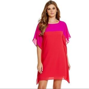 Belle Badgley Mischka Colorblock Florence Dress M